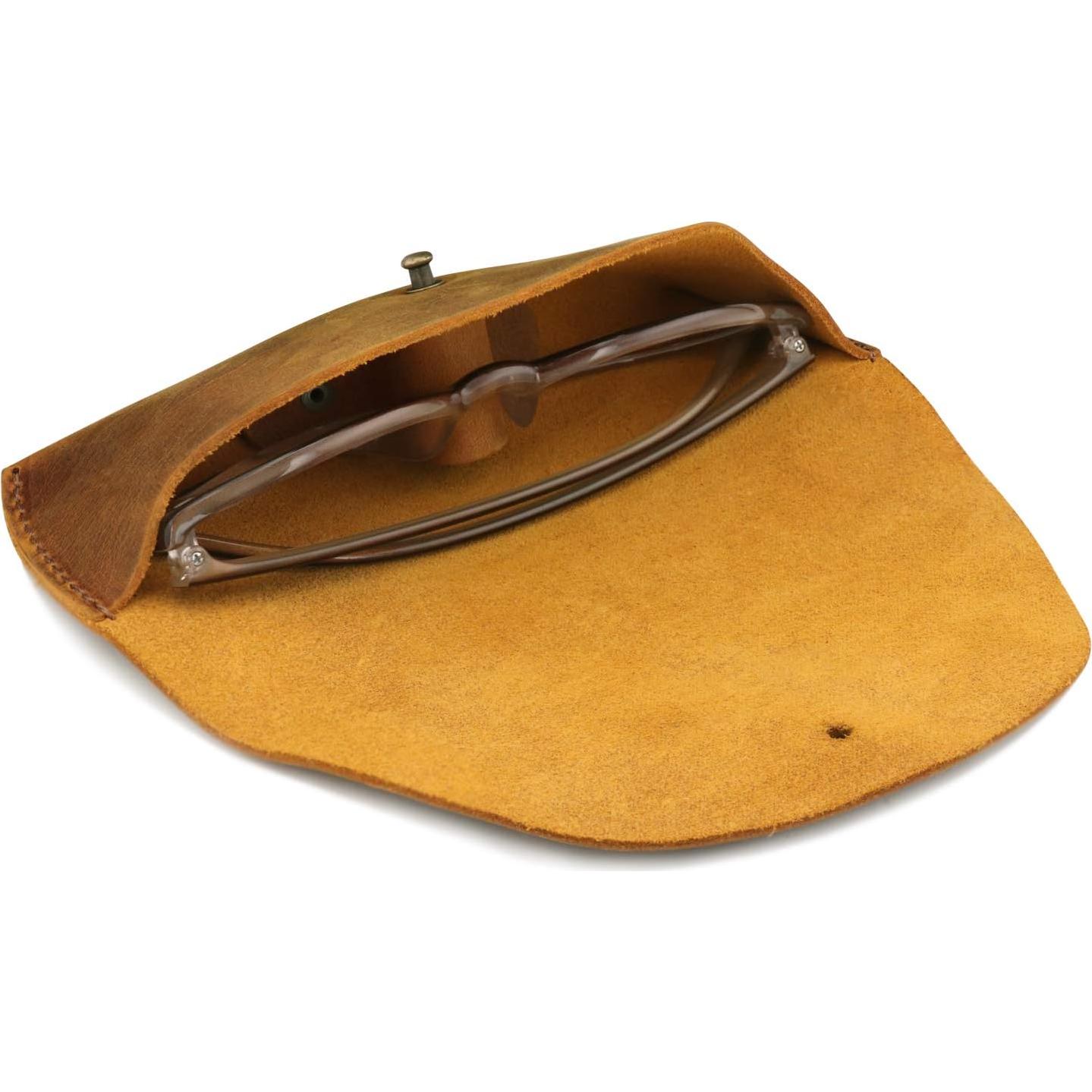 Funda de Cuero Genuino Londo para Gafas - Diseño Elegante