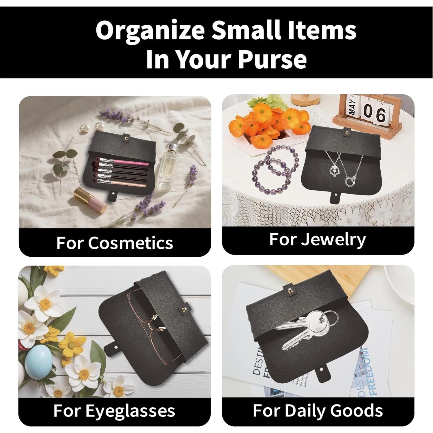 Estuche de Gafas de Cuero ZoiNavyer - 2 Piezas con Paño