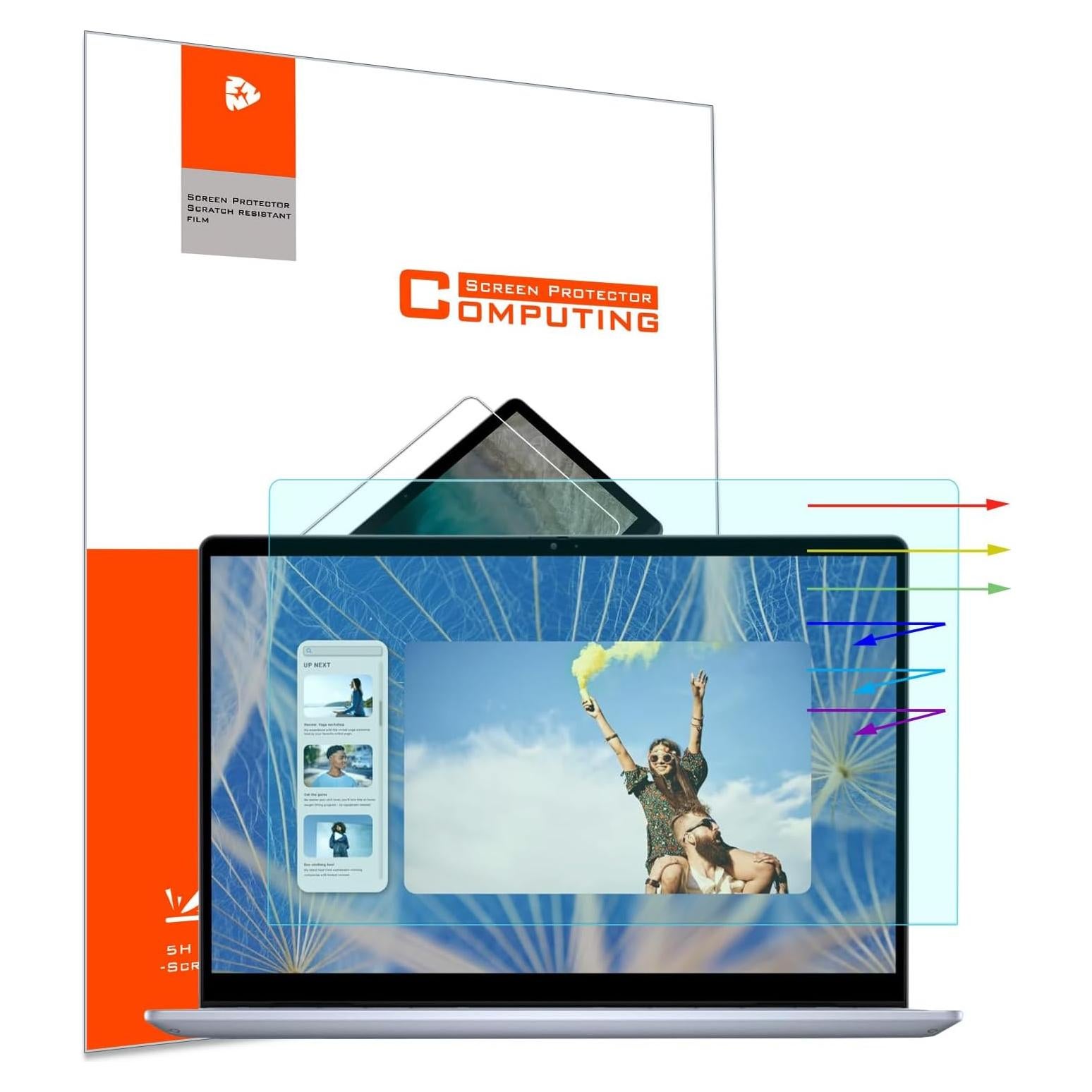 Protector de Pantalla Anti Luz Azul YINOVEEN 14" para Dell Inspiron