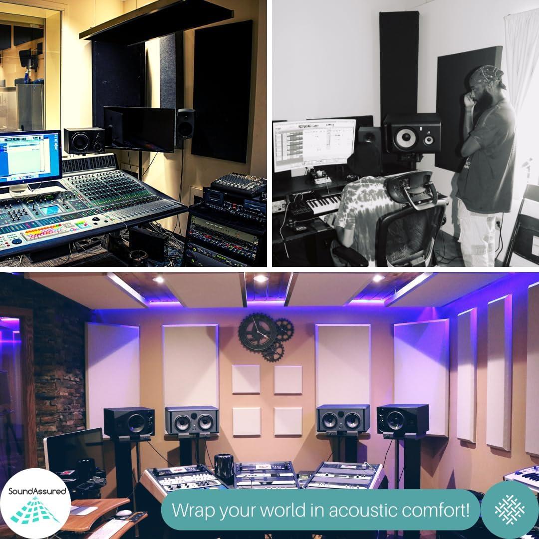 Tela Acústica SoundAssured Negra 149.86x91.44 cm para Paneles