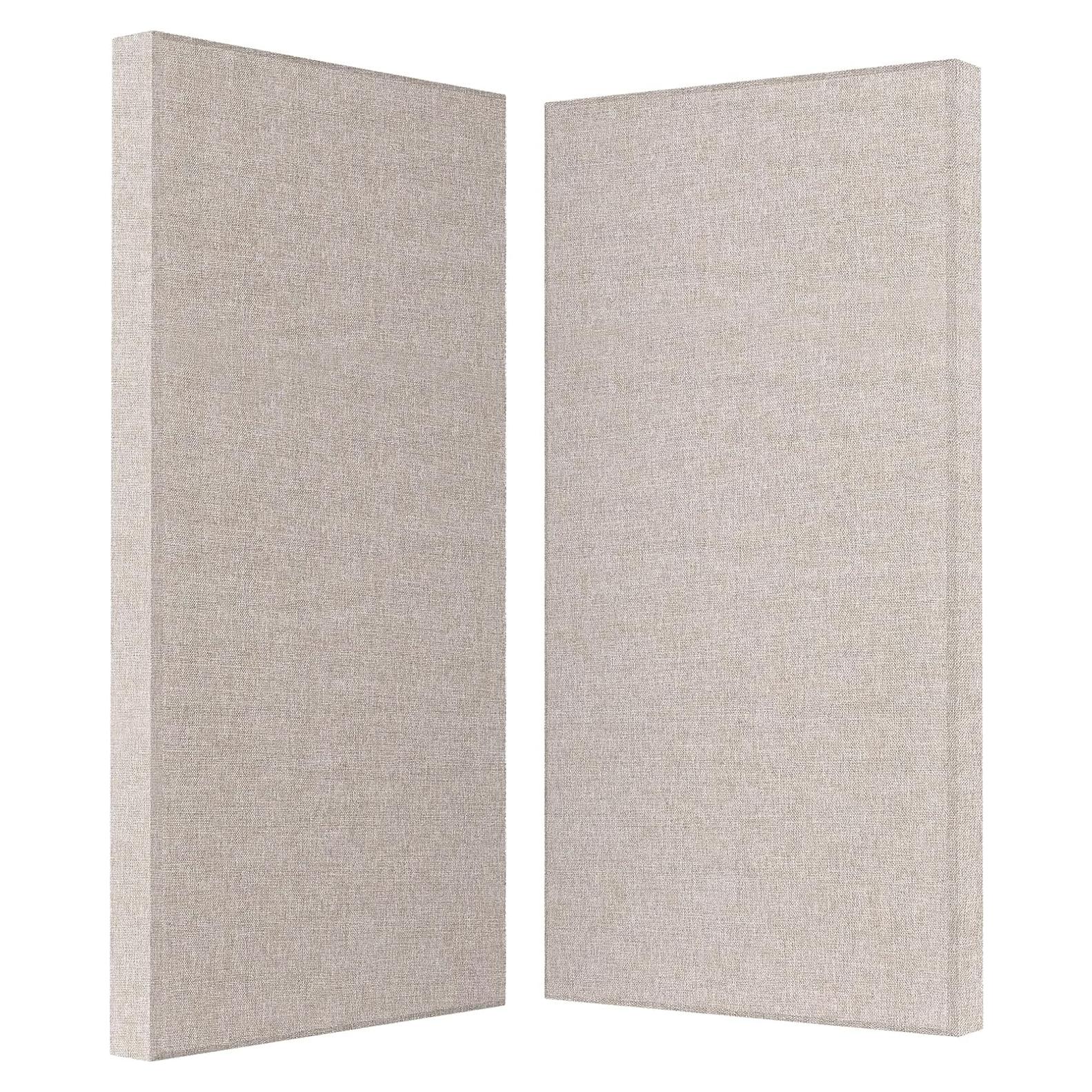 Paneles Acústicos de Fibra de Vidrio 120x60 cm Lino 2 PCS