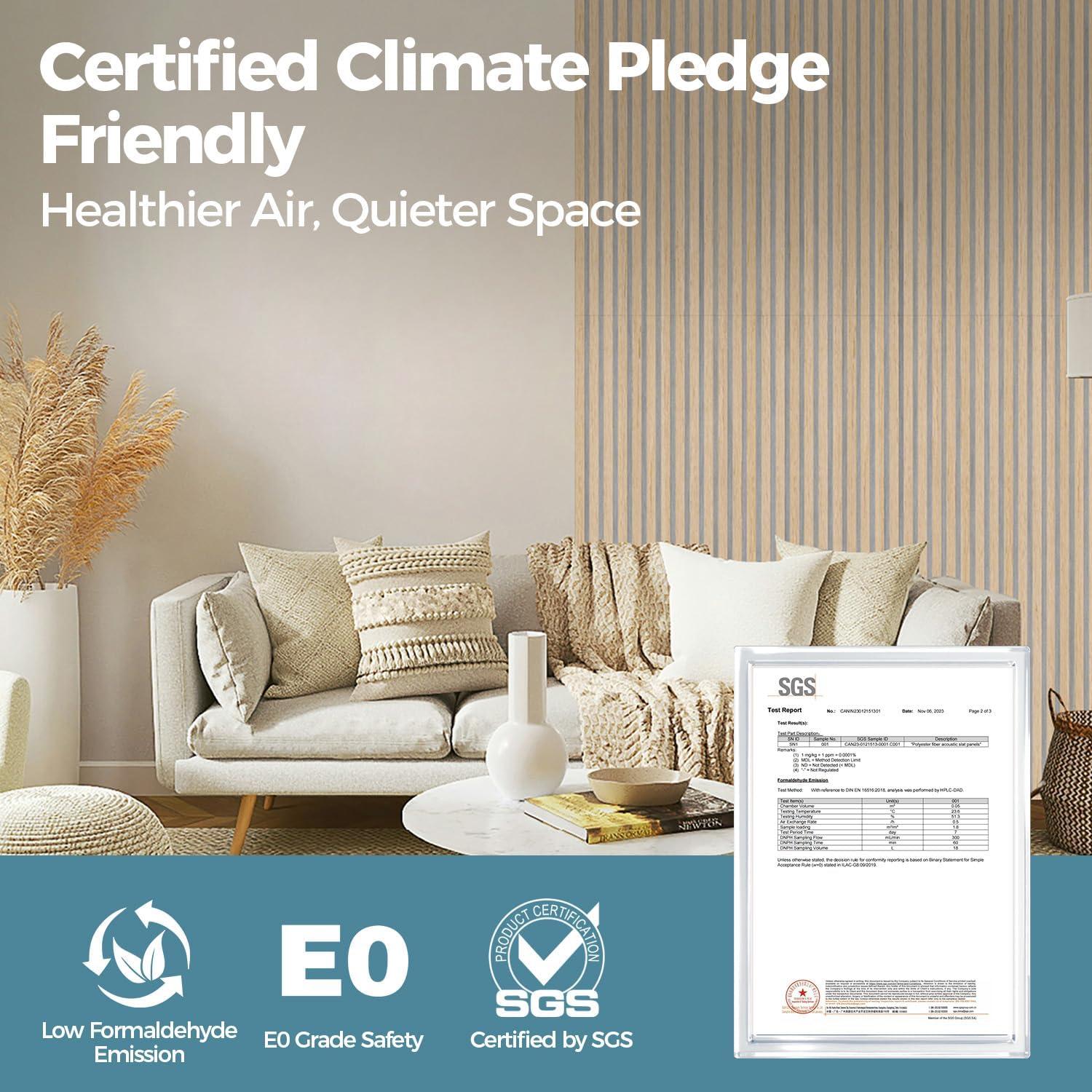 Paneles Acústicos de Madera AKUMAX 2 Piezas 60x120 cm Roble Clásico