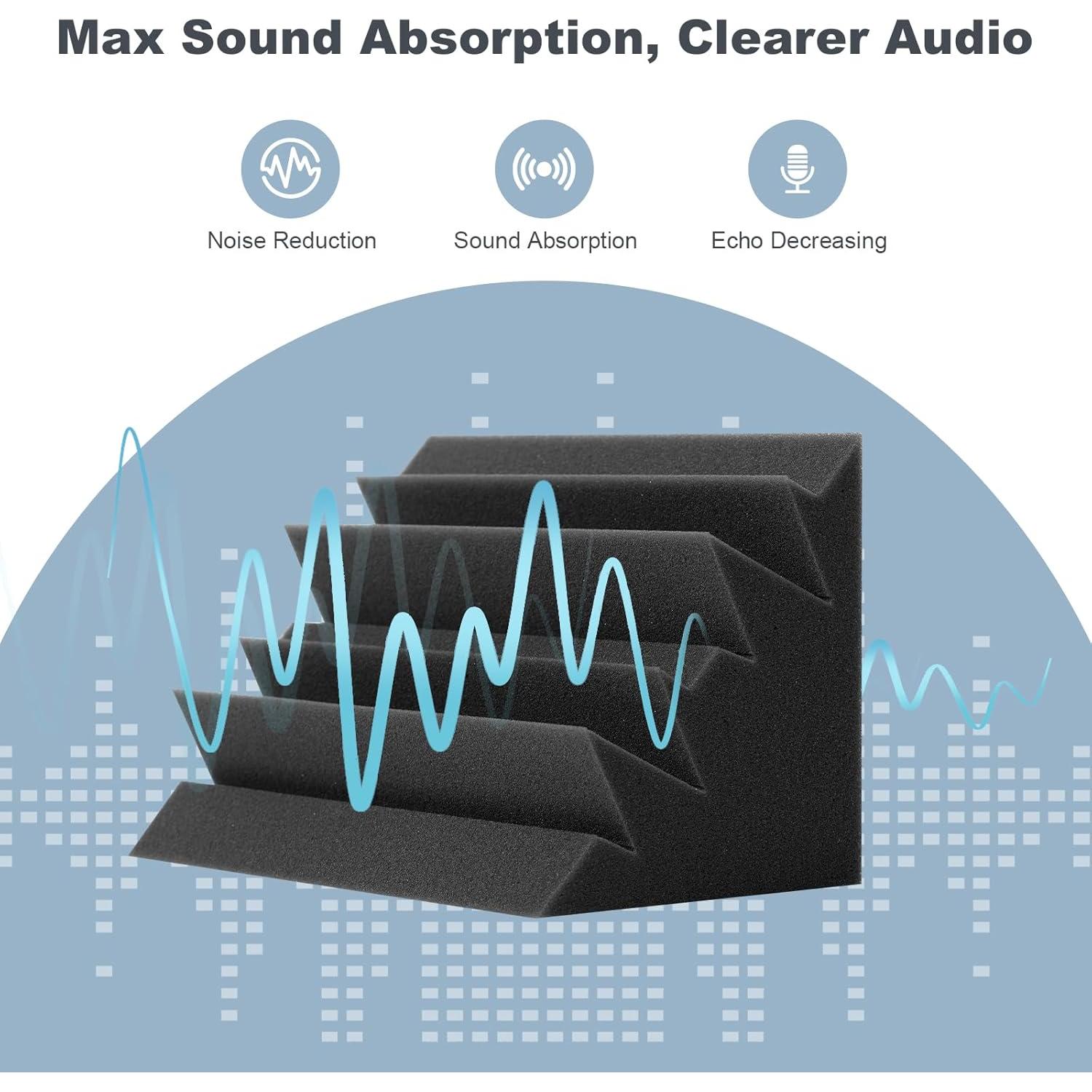 Paquete de 12 trampas de graves acústicas GUERRI 17.78cm