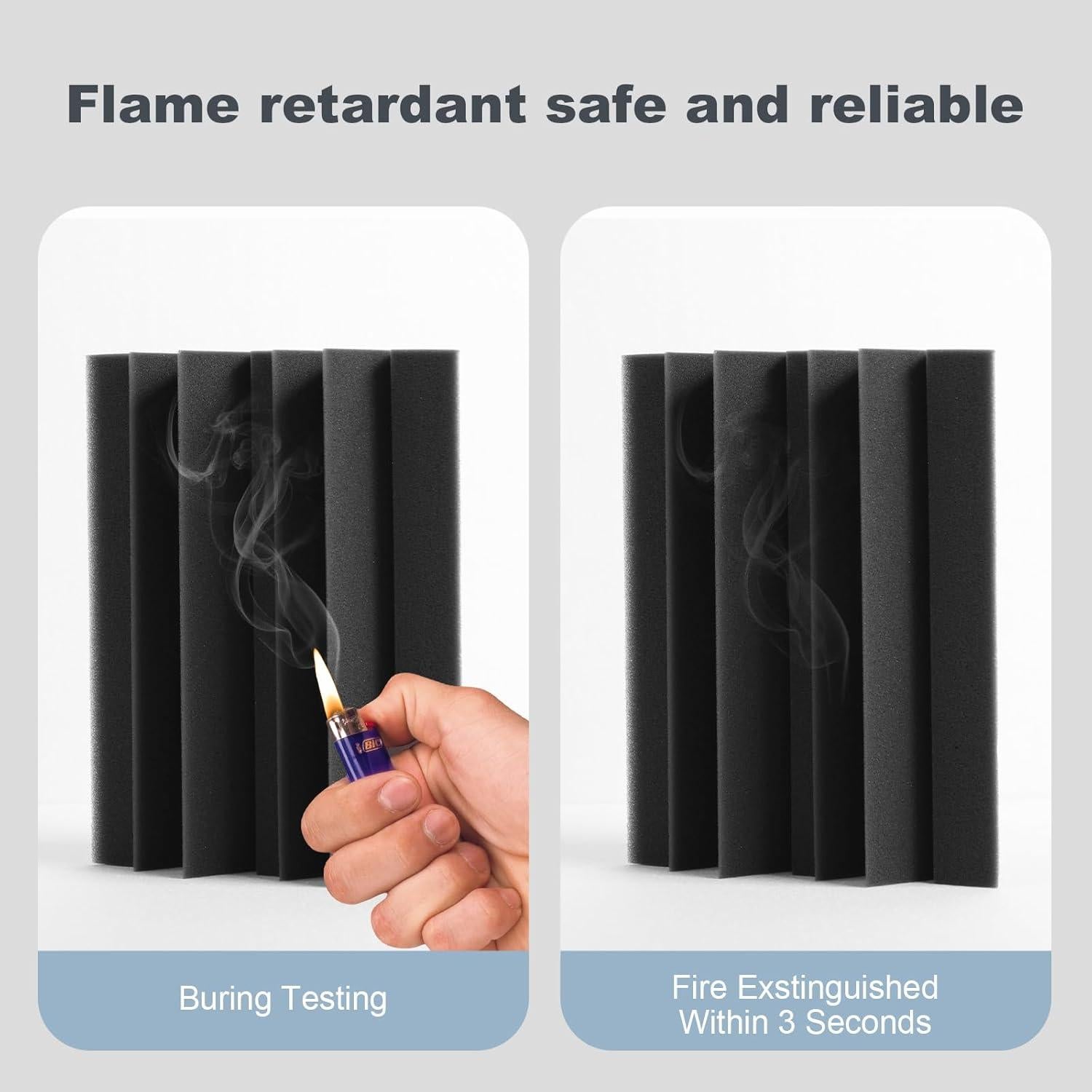 Paquete de 12 trampas de graves acústicas GUERRI 17.78cm