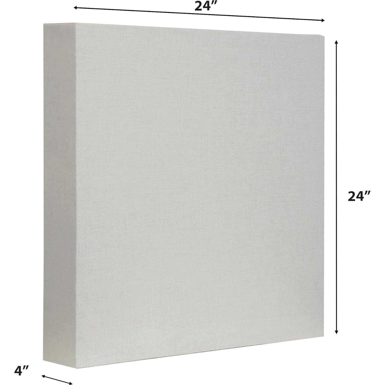 Panel Acústico Absorbente ATS Acoustics 61x61 cm Lino