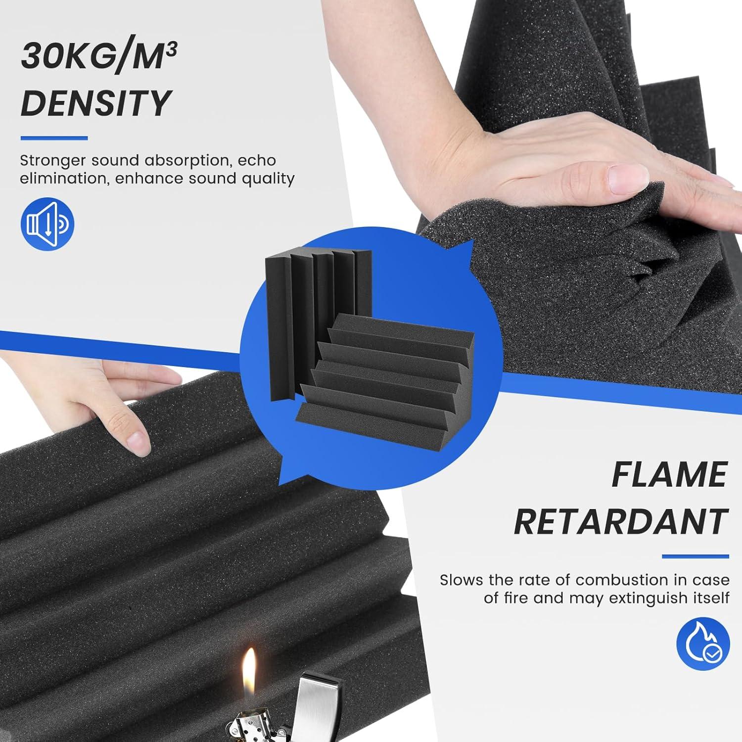 Trampas de Graves de Esquina Focusound 8 Pack 30.48cm