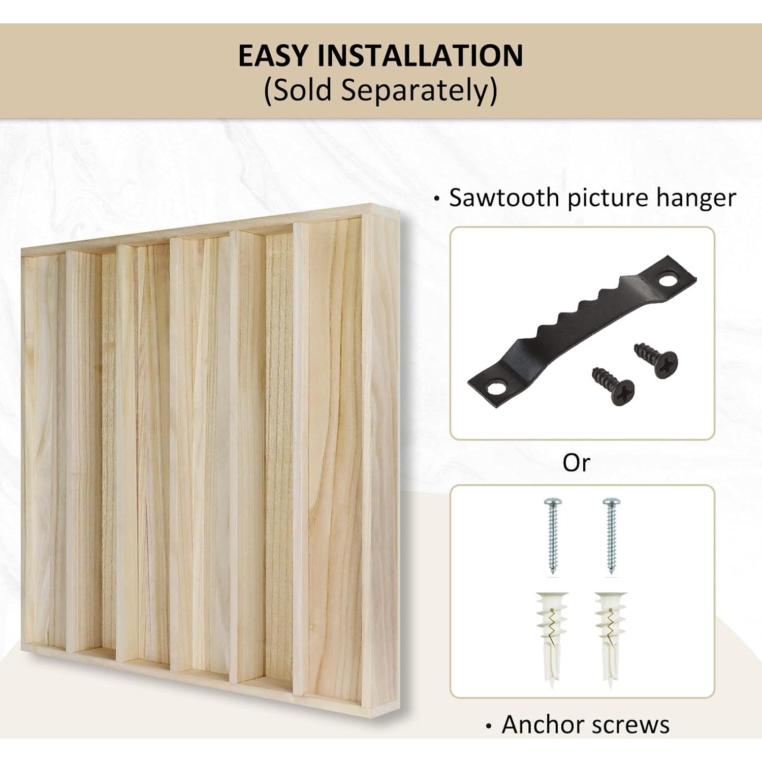 Difusor de Sonido BXI de Madera 61x61 cm para Acústica