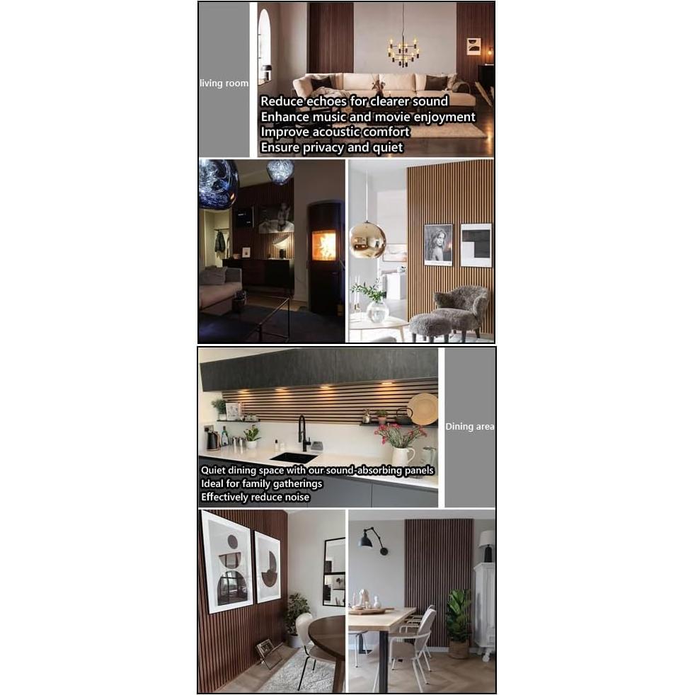 Paneles Acústicos 3D Aislantes HDF Blancos 80x60 cm - 2 Pzas