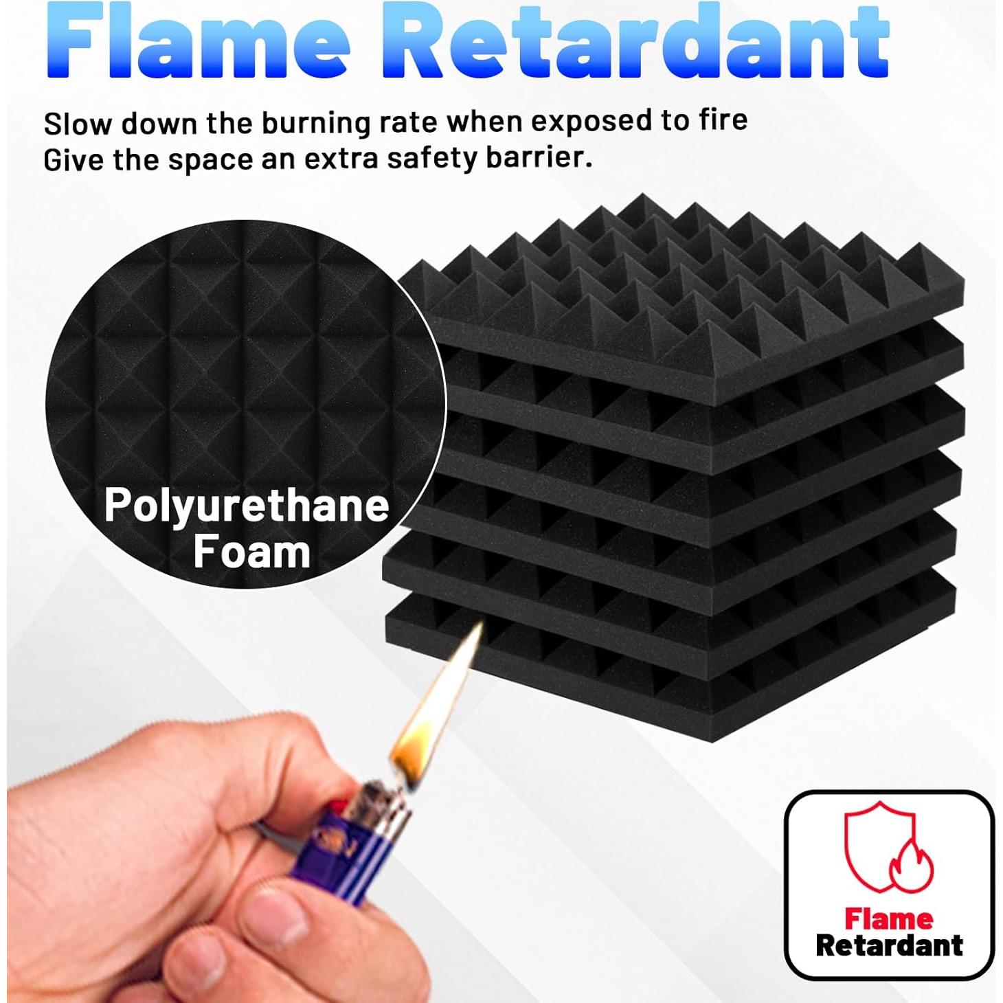 Paneles Acústicos Aislantes Focusound 36 Piezas 30.48x30.48cm