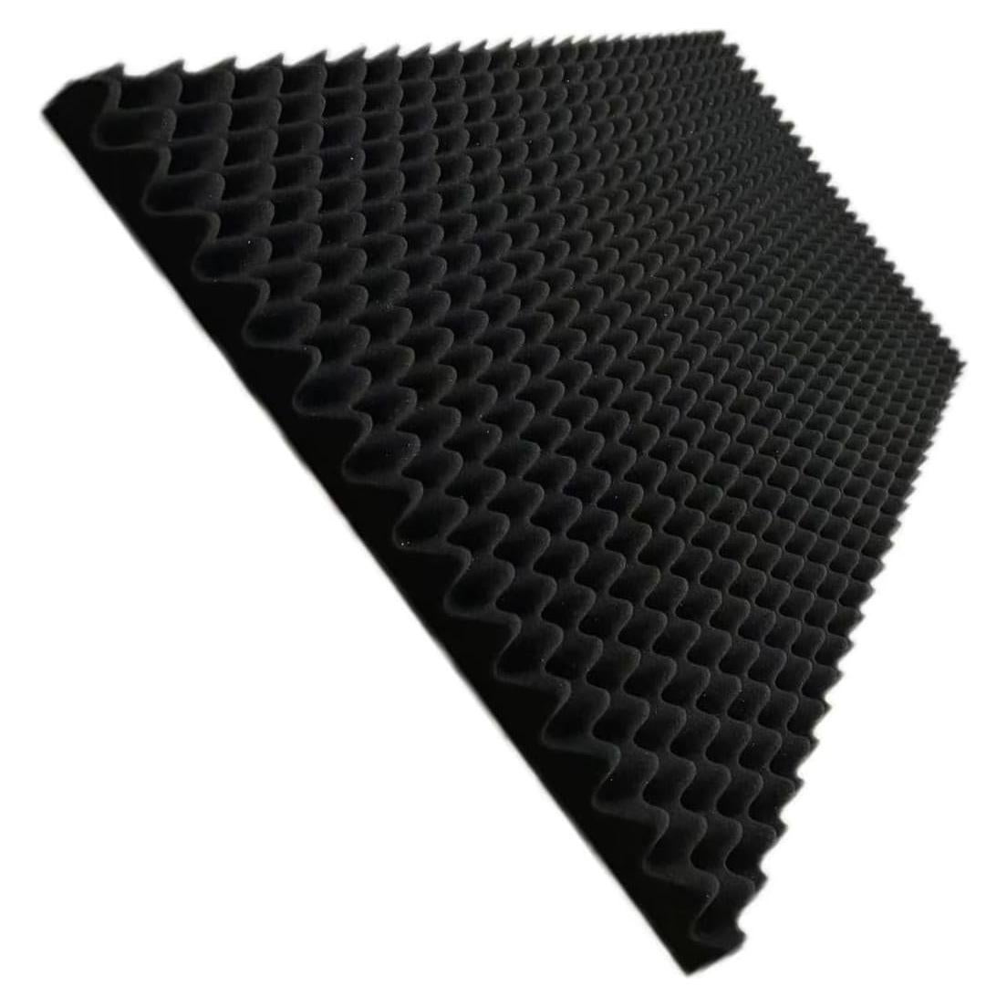 Paneles Acústicos de Espuma de Huevo WEN-JZT 121.9x60.9x5.1cm Negro