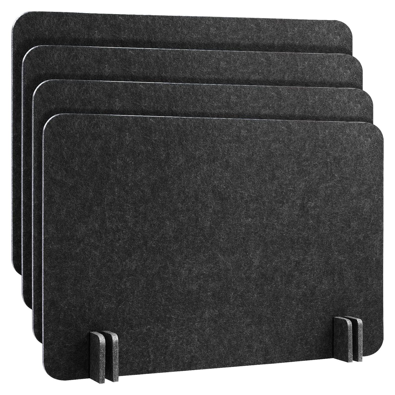 Divisores Acústicos de Escritorio Fabbay 4 Pcs 40x60 cm
