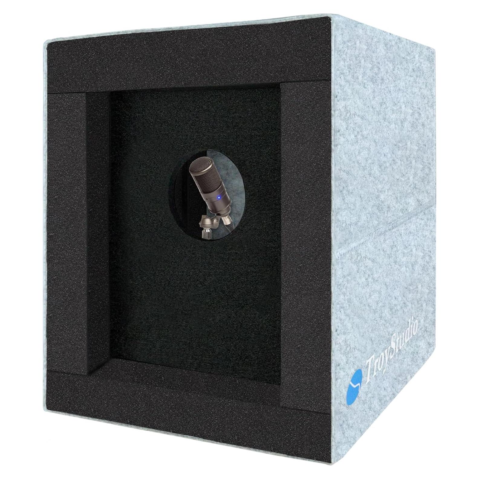 Cabina Vocal Enclosed TroyStudio - Aislamiento Sonido 360°
