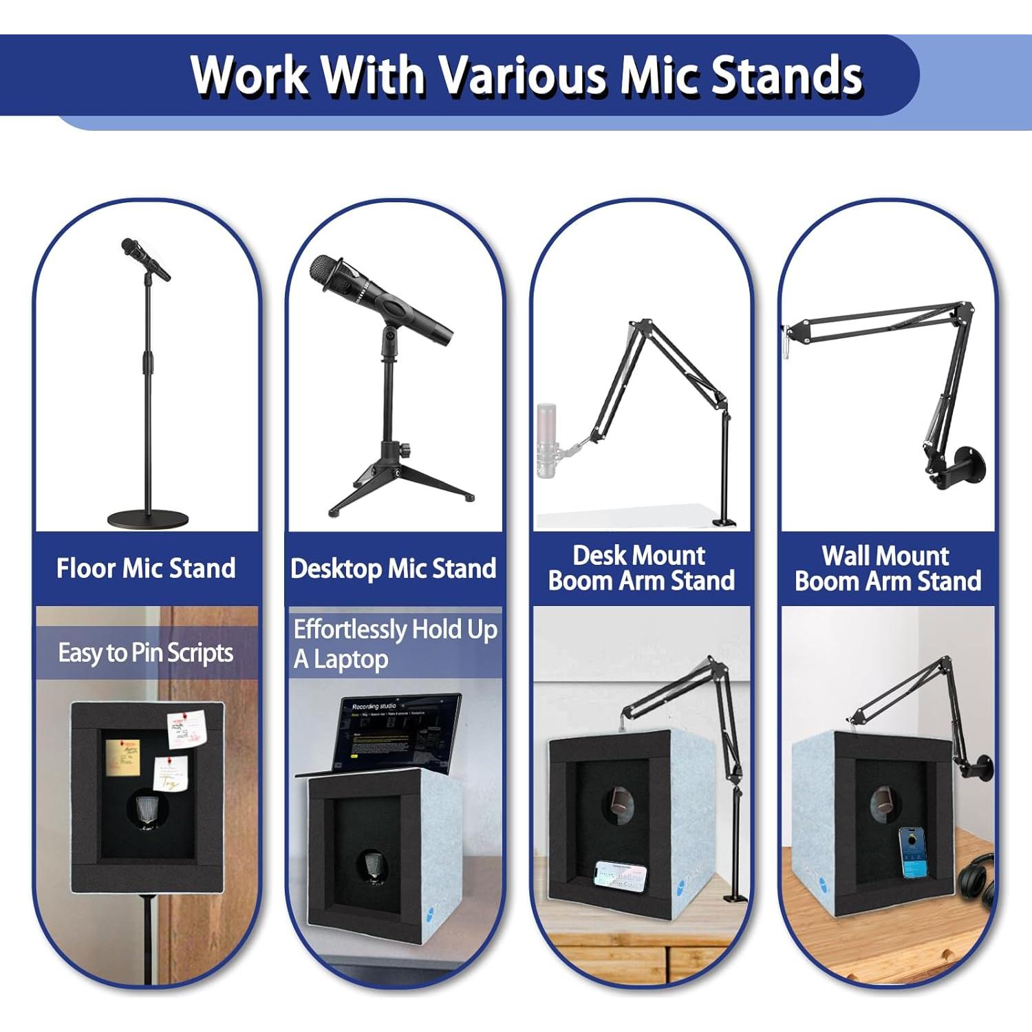 Cabina Vocal Enclosed TroyStudio - Aislamiento Sonido 360°