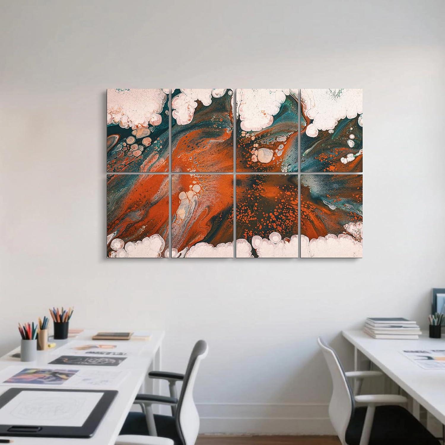 Paneles Acústicos UMIACOUSTICS 8 Pcs 40x30cm Naranja-Clara