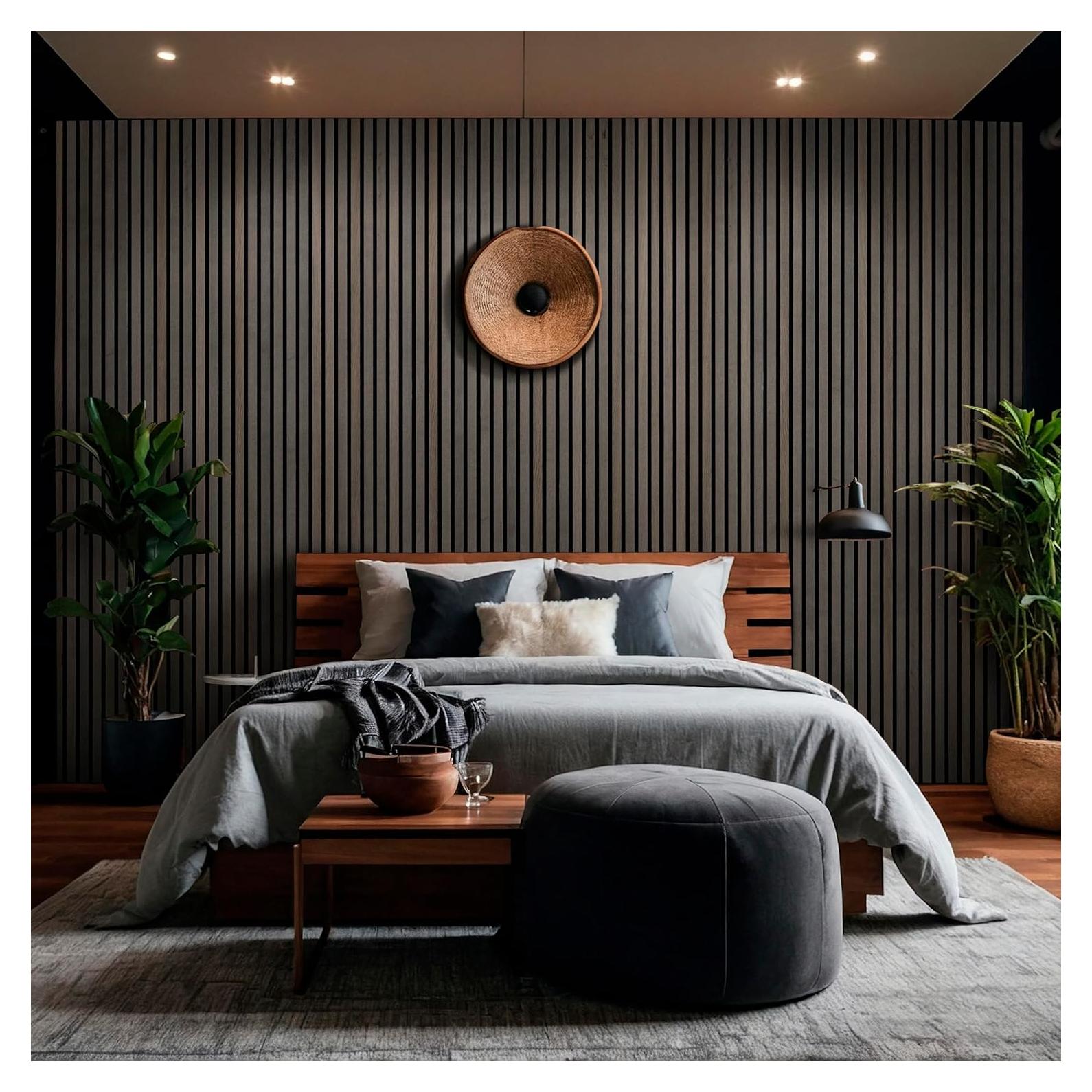 Paneles Acústicos de Madera MSI Umber 24x305 cm - 4 Piezas