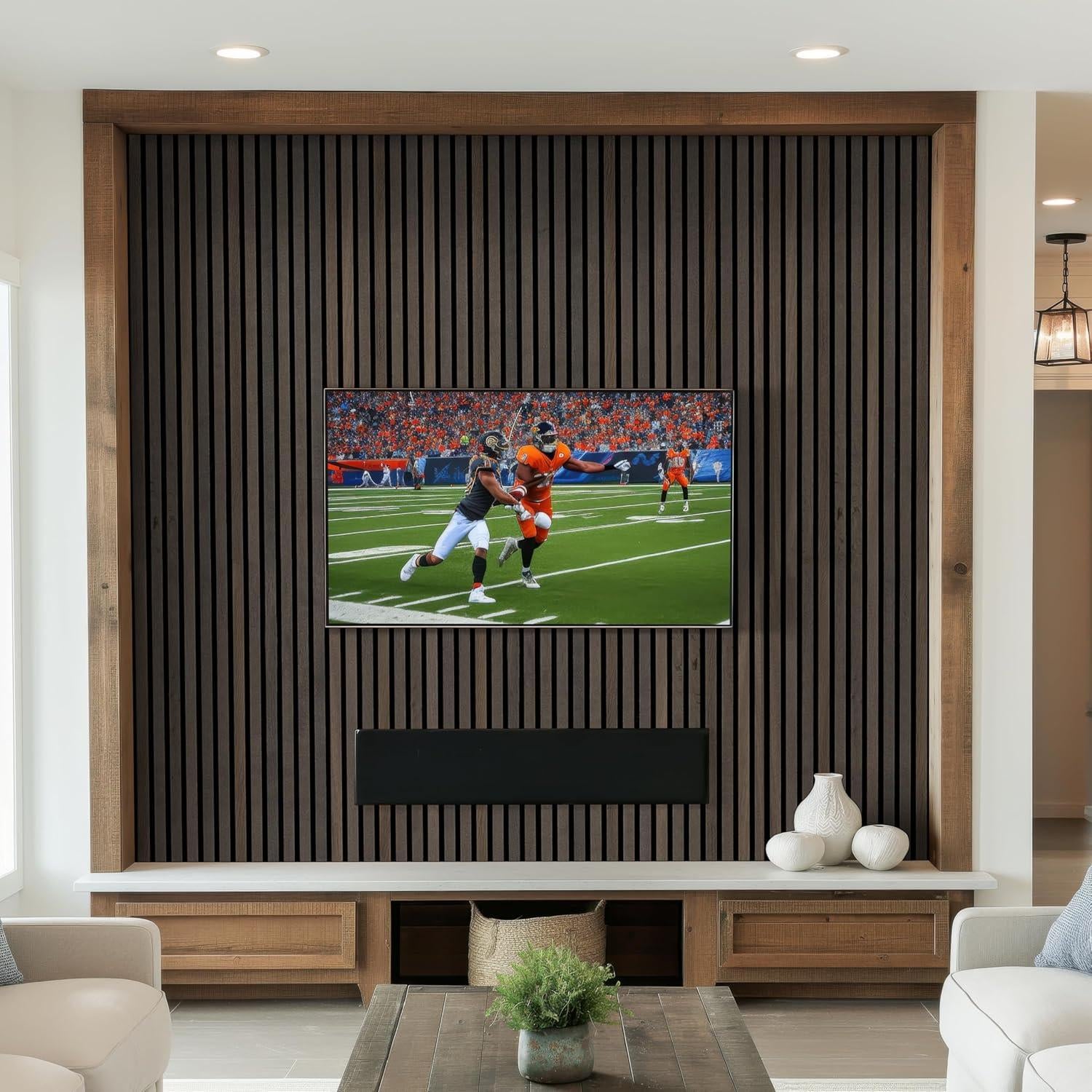 Paneles Acústicos de Madera MSI Umber 24x305 cm - 4 Piezas