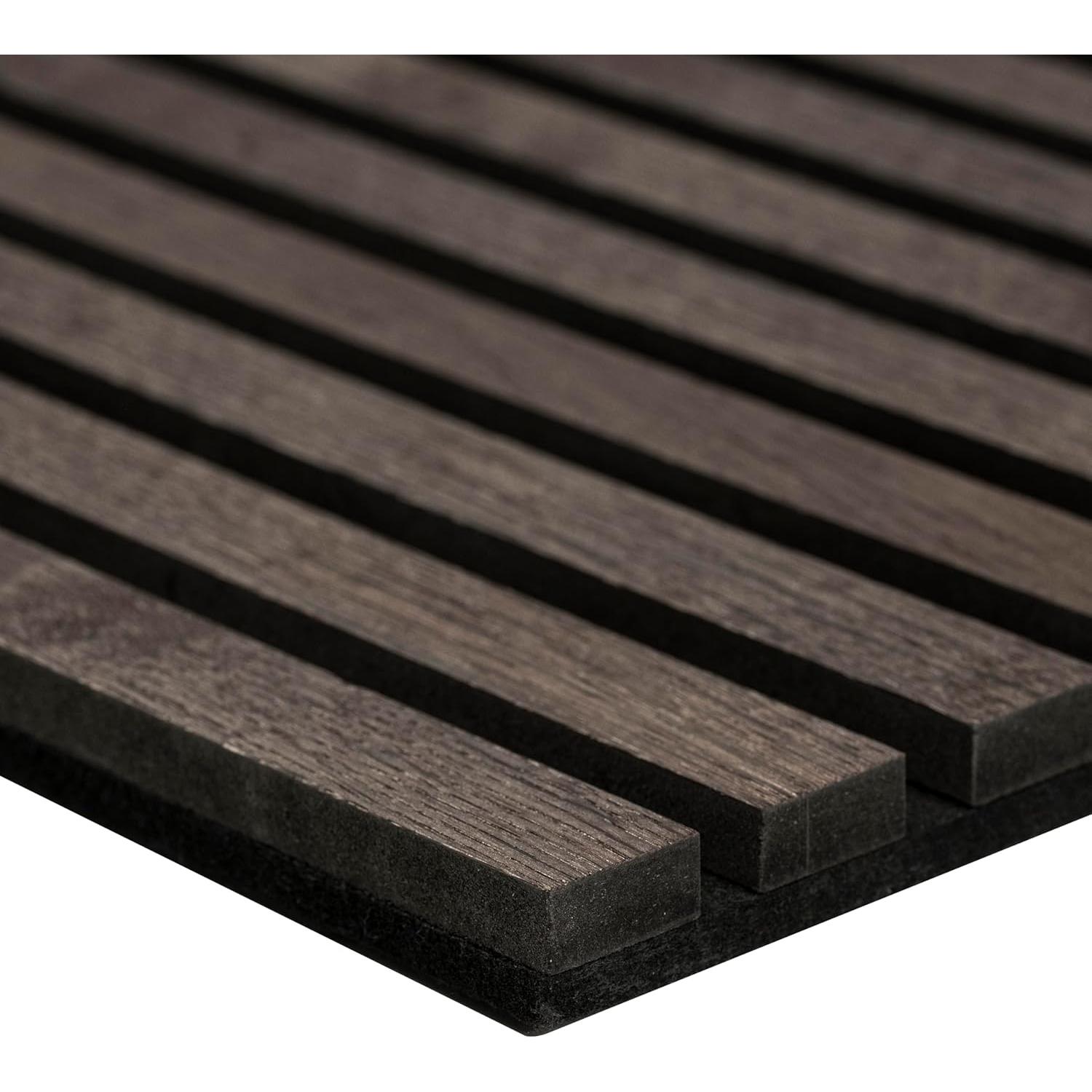 Paneles Acústicos de Madera MSI Umber 24x305 cm - 4 Piezas