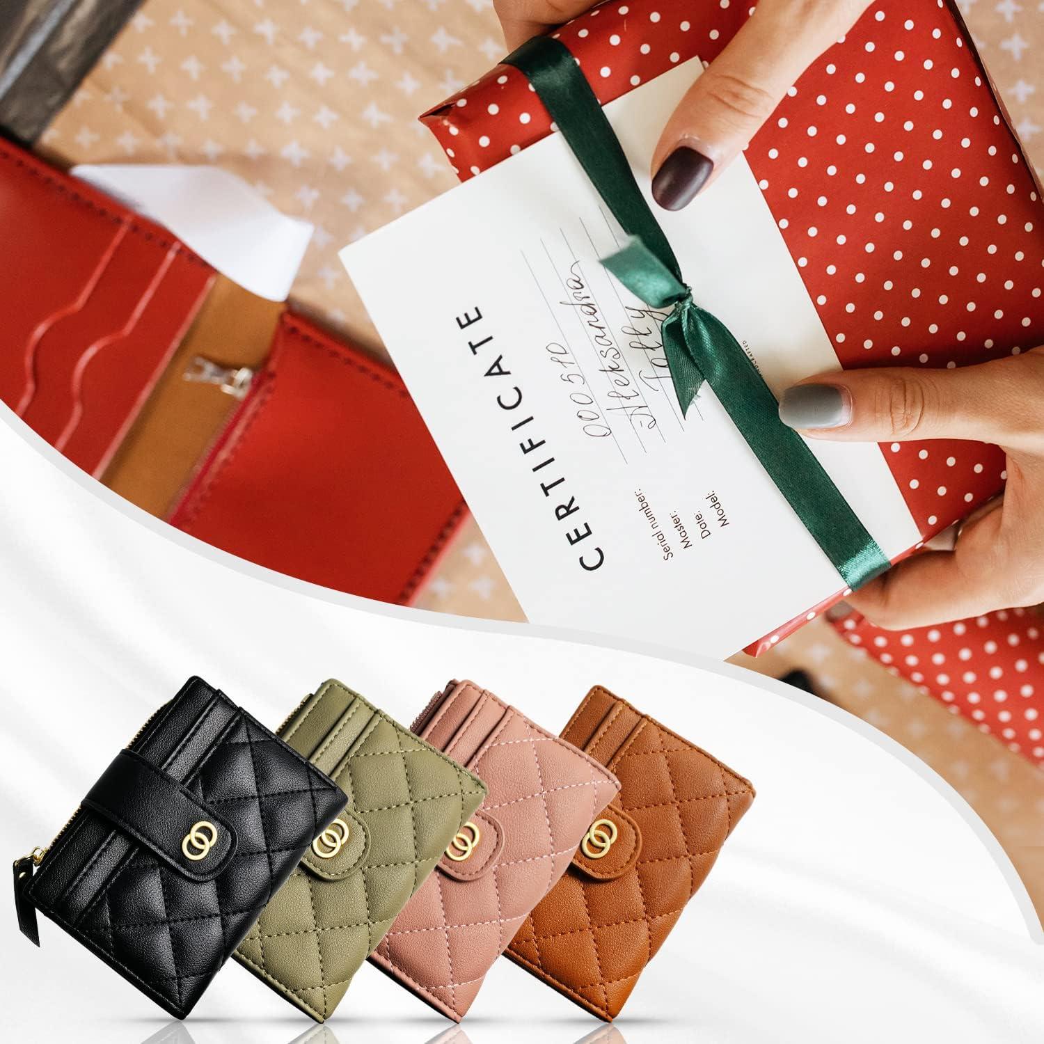 Billetera Pequeña Avando para Mujeres - Bifolding Negro