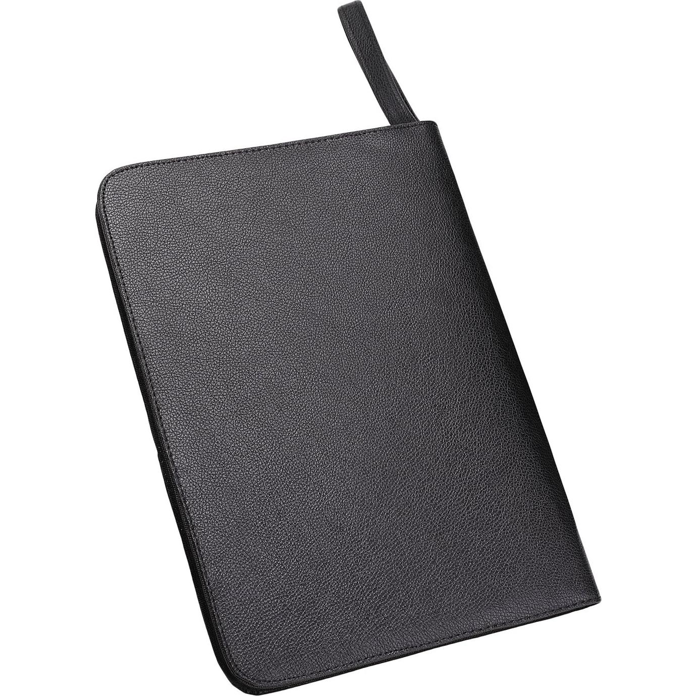 Estuche de Cuero PU Negro para 48 Plumas - Diseño Clásico