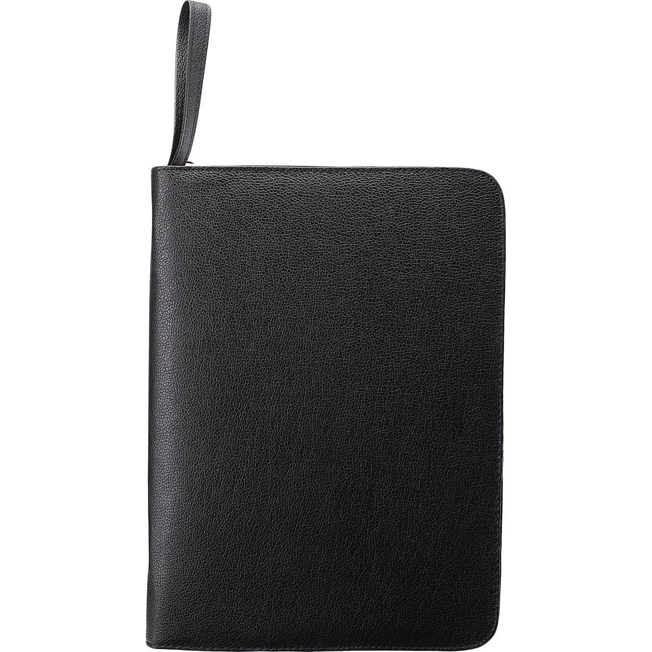 Estuche de Cuero PU Negro para 48 Plumas - Diseño Clásico