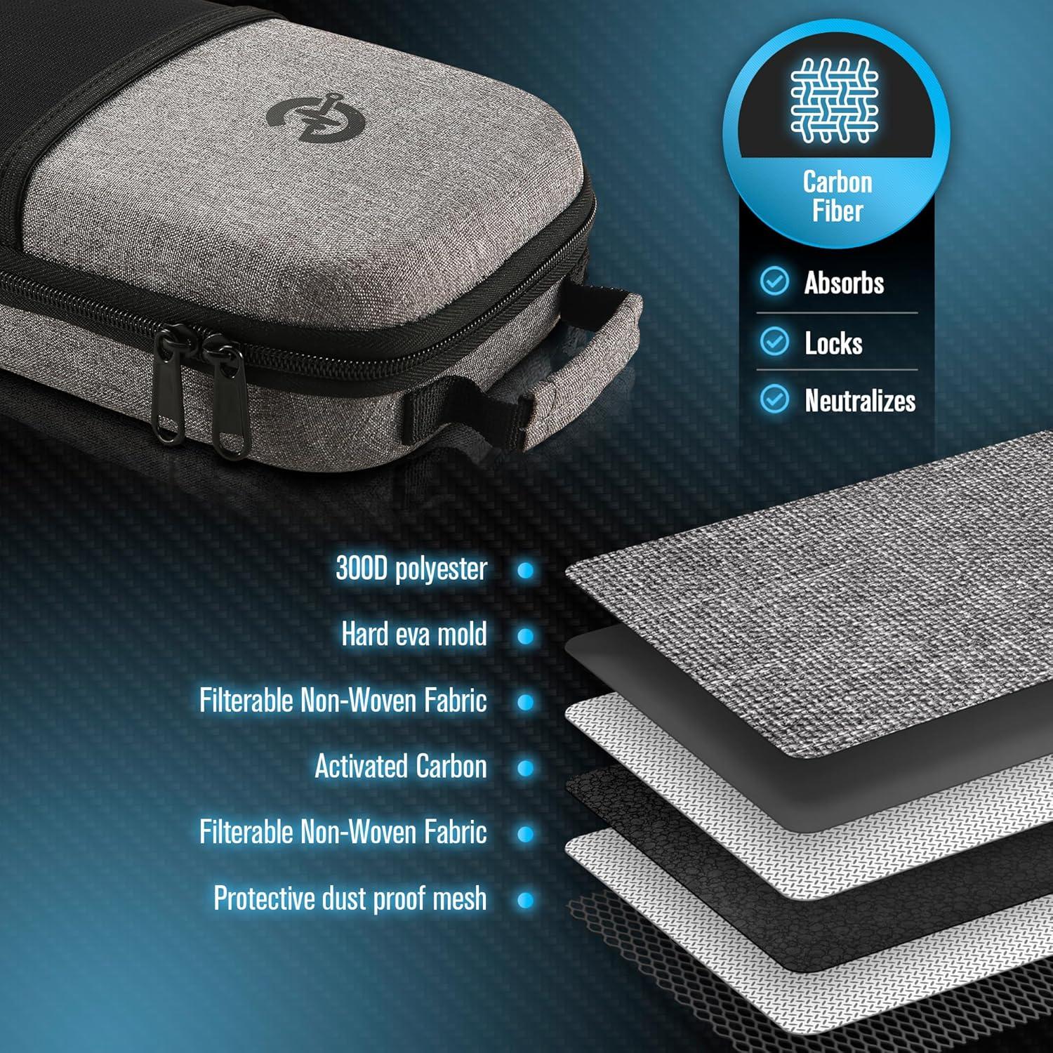 Caja a Prueba de Olores Epulse 21.8x14.5 cm con Cerradura