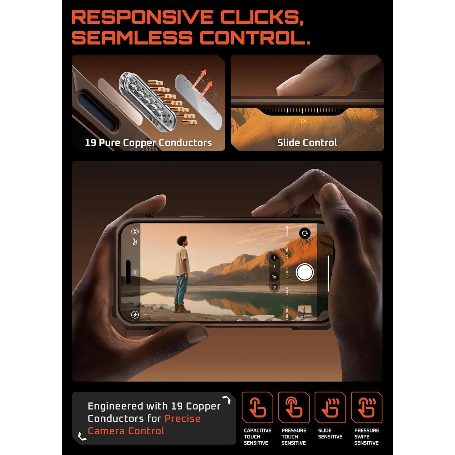 Funda SUPCASE para iPhone 17 Pro Max con Soporte y MagSafe