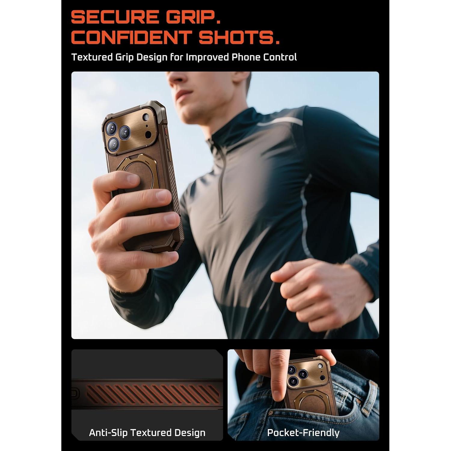 Funda SUPCASE para iPhone 17 Pro Max con Soporte y MagSafe