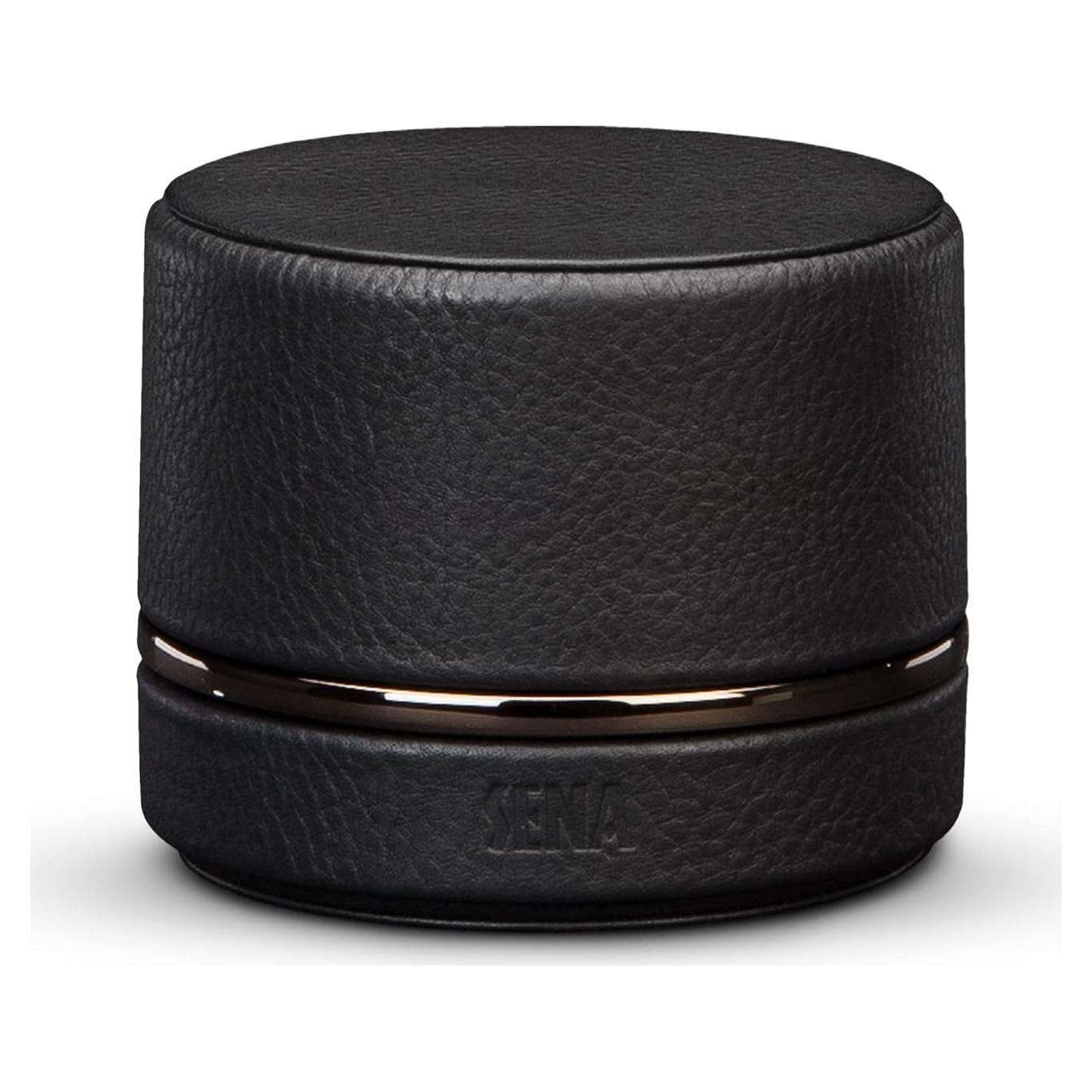 Funda de viaje de cuero SENA para Apple Watch Series 1-8 y SE