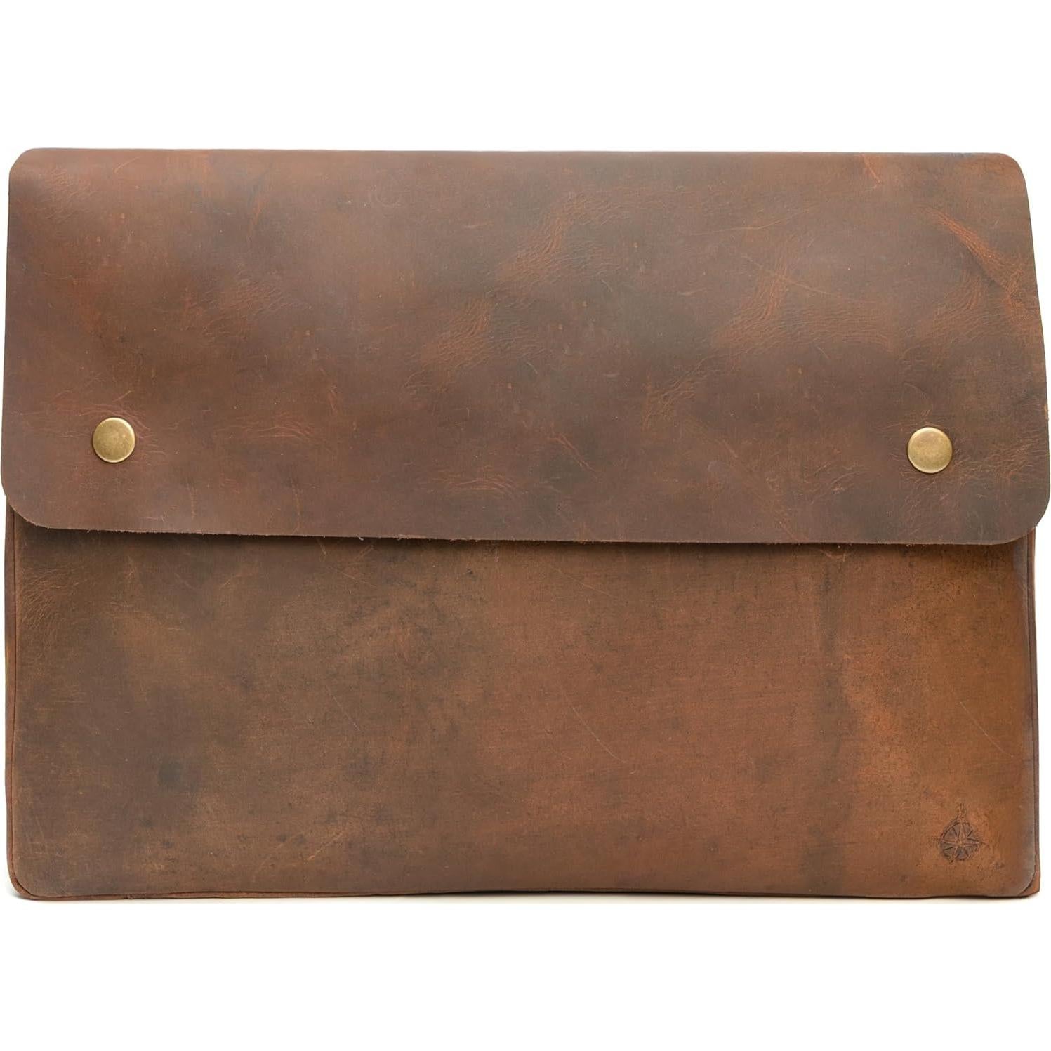 Carpeta de Cuero Wanderings FML - Organizador de Documentos 36x28 cm