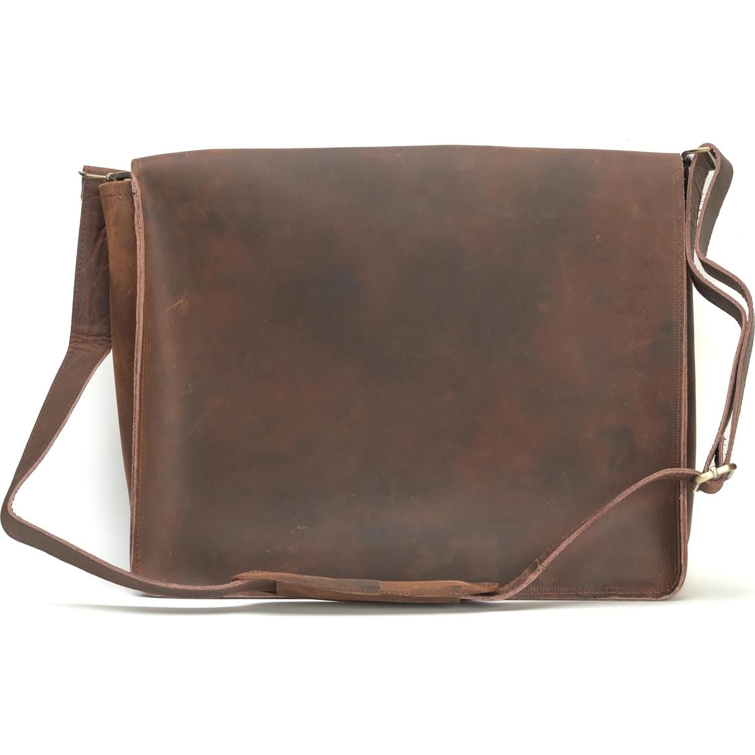 Carpeta de Cuero Wanderings FML - Organizador de Documentos 36x28 cm