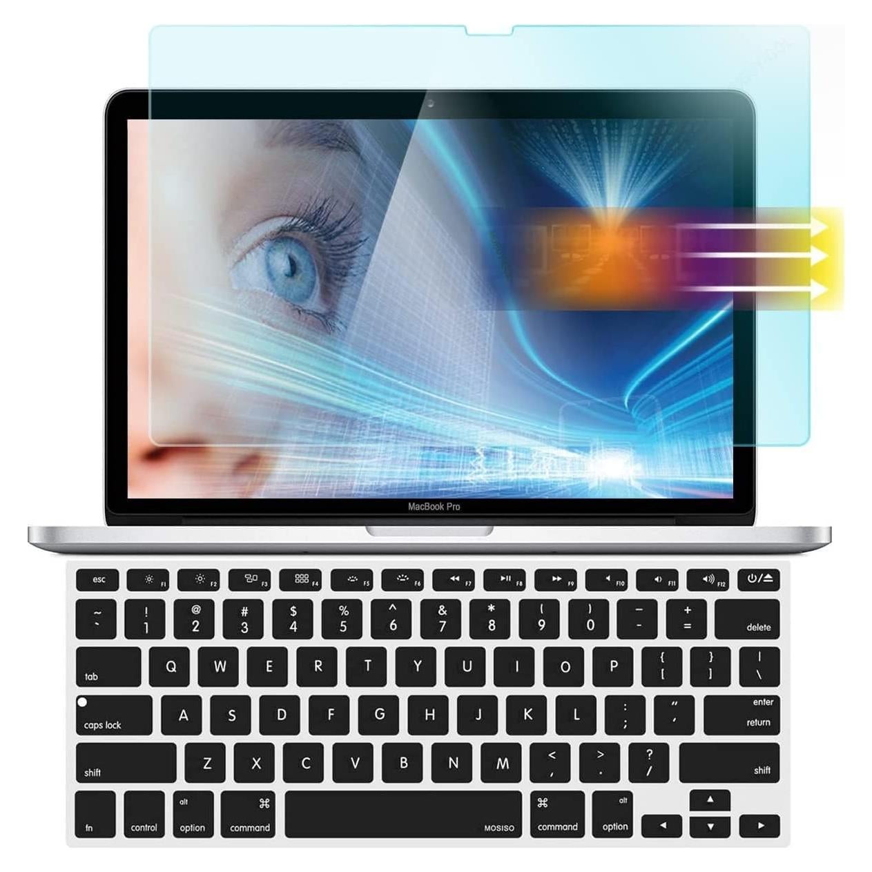 Protector de Pantalla Anti Luz Azul MUBUY-GOL para MacBook Pro 13