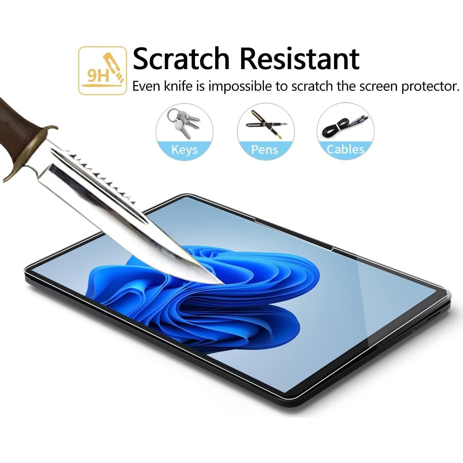 Protector de Pantalla Vidrio Templado Megoo para Surface Laptop Studio 2 - 3 Pack