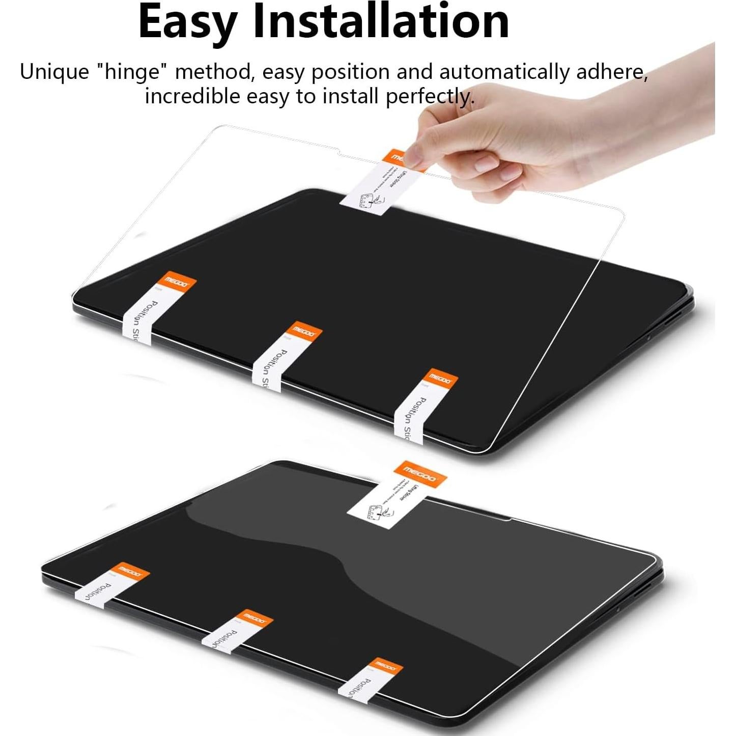 Protector de Pantalla Vidrio Templado Megoo para Surface Laptop Studio 2 - 3 Pack