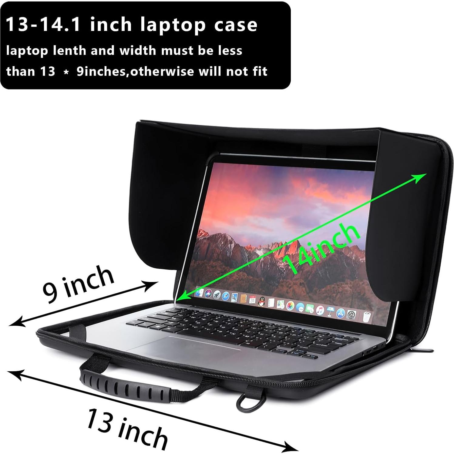 Funda Protectora para Laptop 13-14" BUG con Sombra Solar