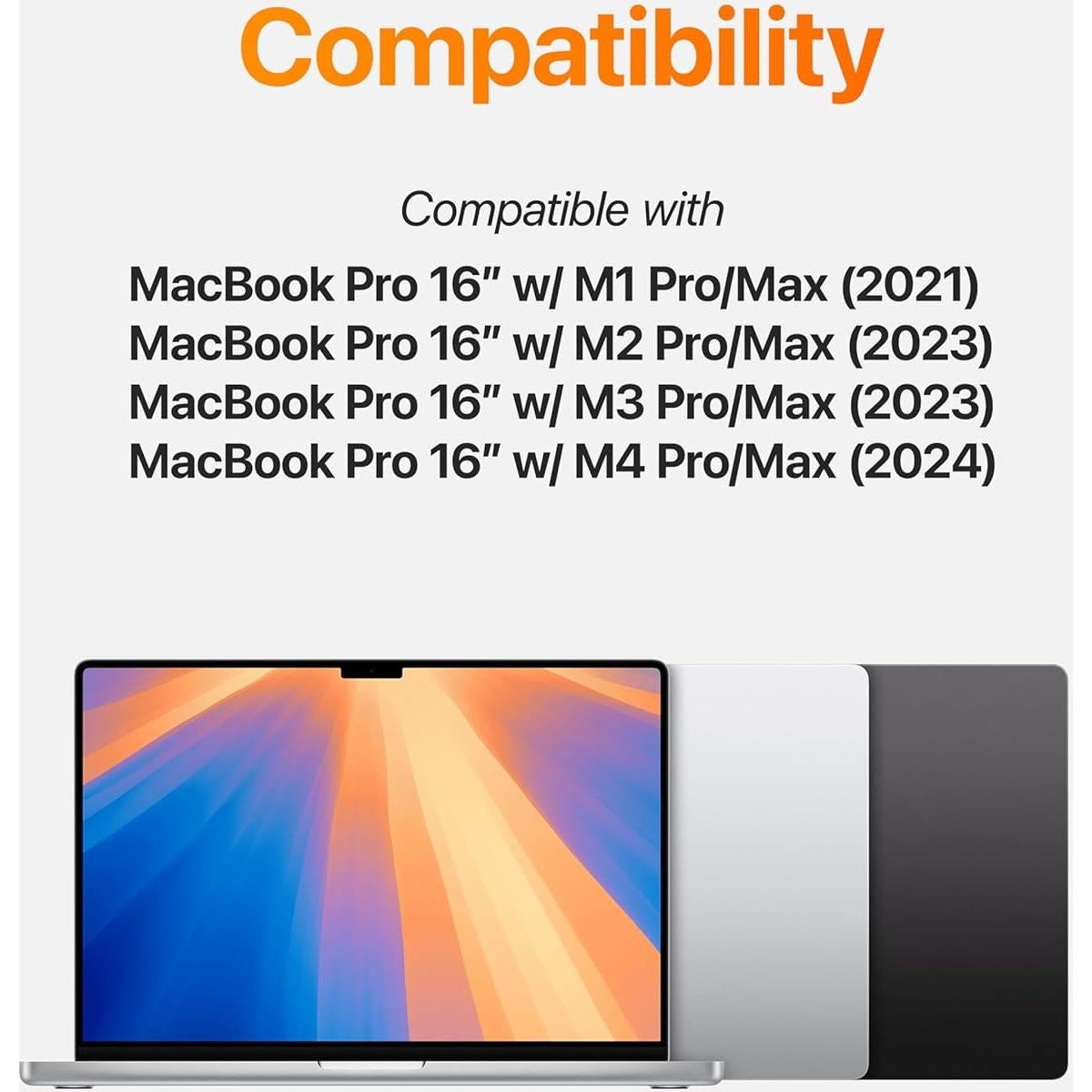 Protector de Pantalla Claro Ultra Delgado GhostView para MacBook Pro 16"