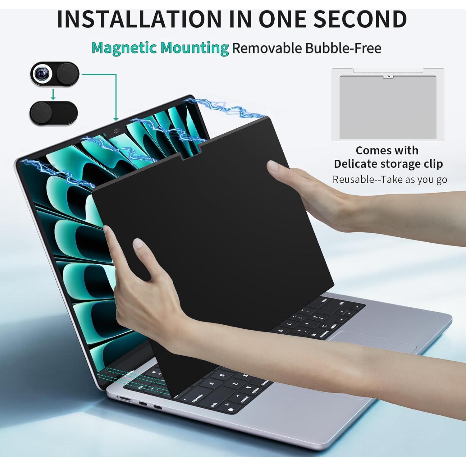 Pantalla de Privacidad Magnética para MacBook Pro 14" 2021-2025