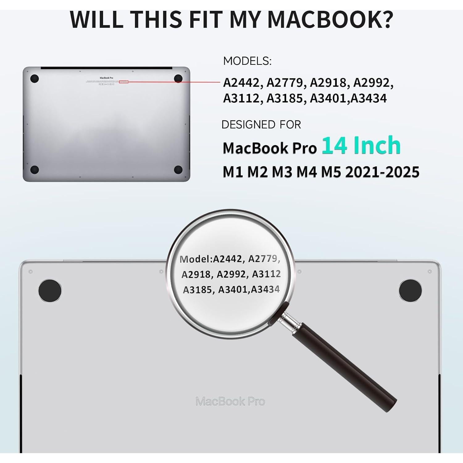 Pantalla de Privacidad Magnética para MacBook Pro 14" 2021-2025