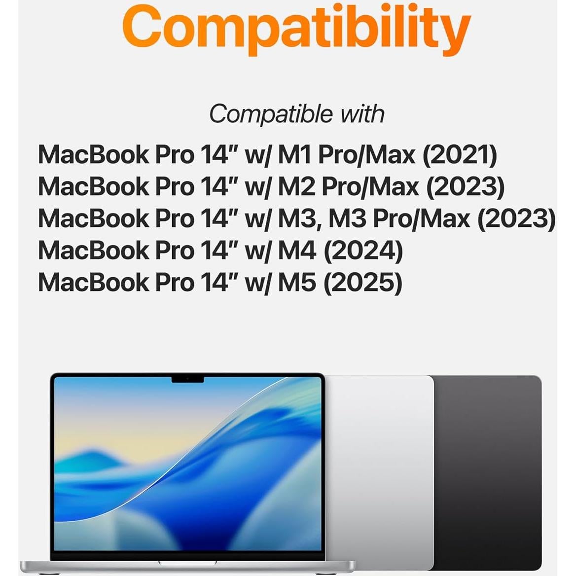 Protector de Pantalla de Privacidad UPPERCASE para MacBook Pro 14"