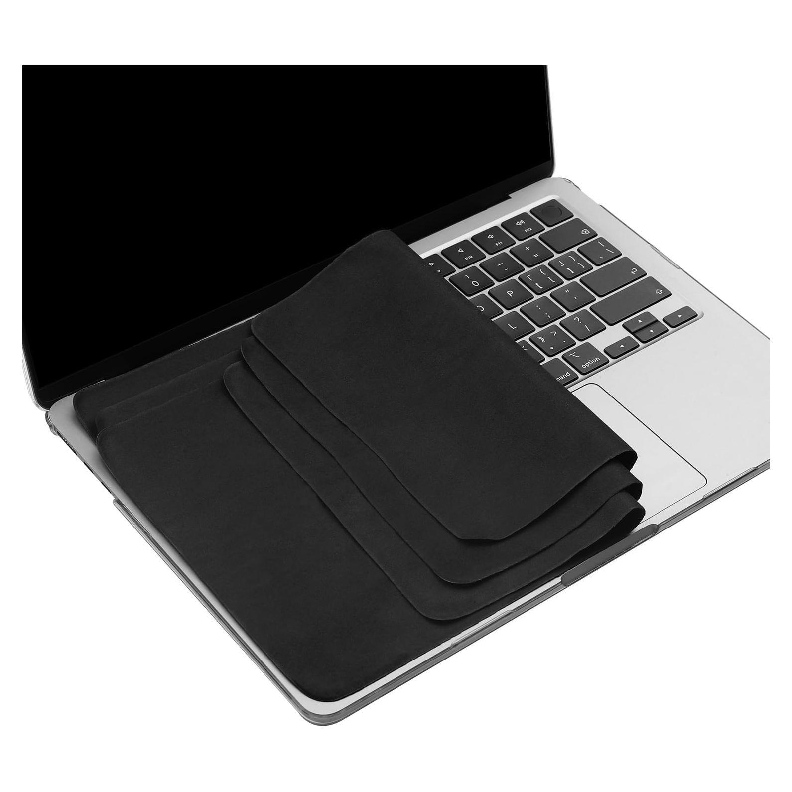 Paquete de 3 paños de limpieza MUBUY 29x18 cm para laptop