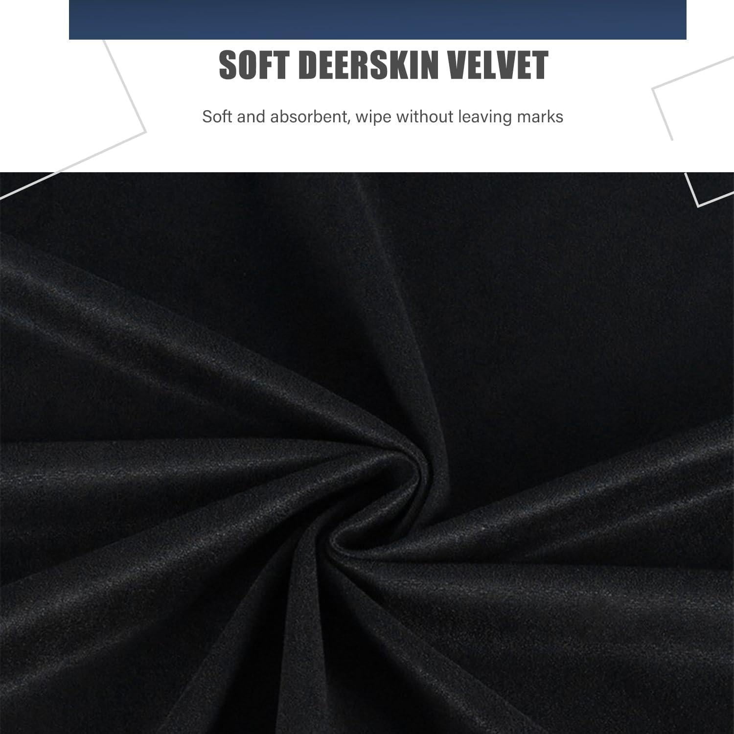 Paquete de 3 paños de limpieza MUBUY 29x18 cm para laptop