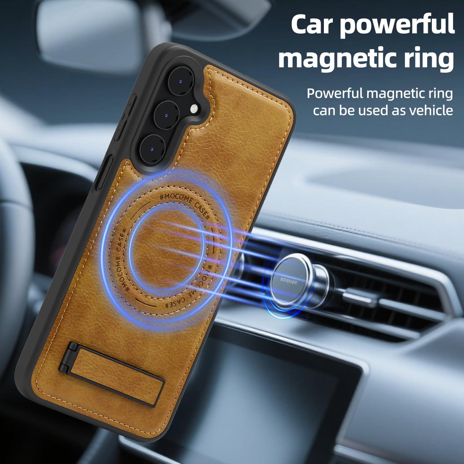 Funda de Cuero PU Lunivop para Samsung Galaxy A16 6.7" Magsafe