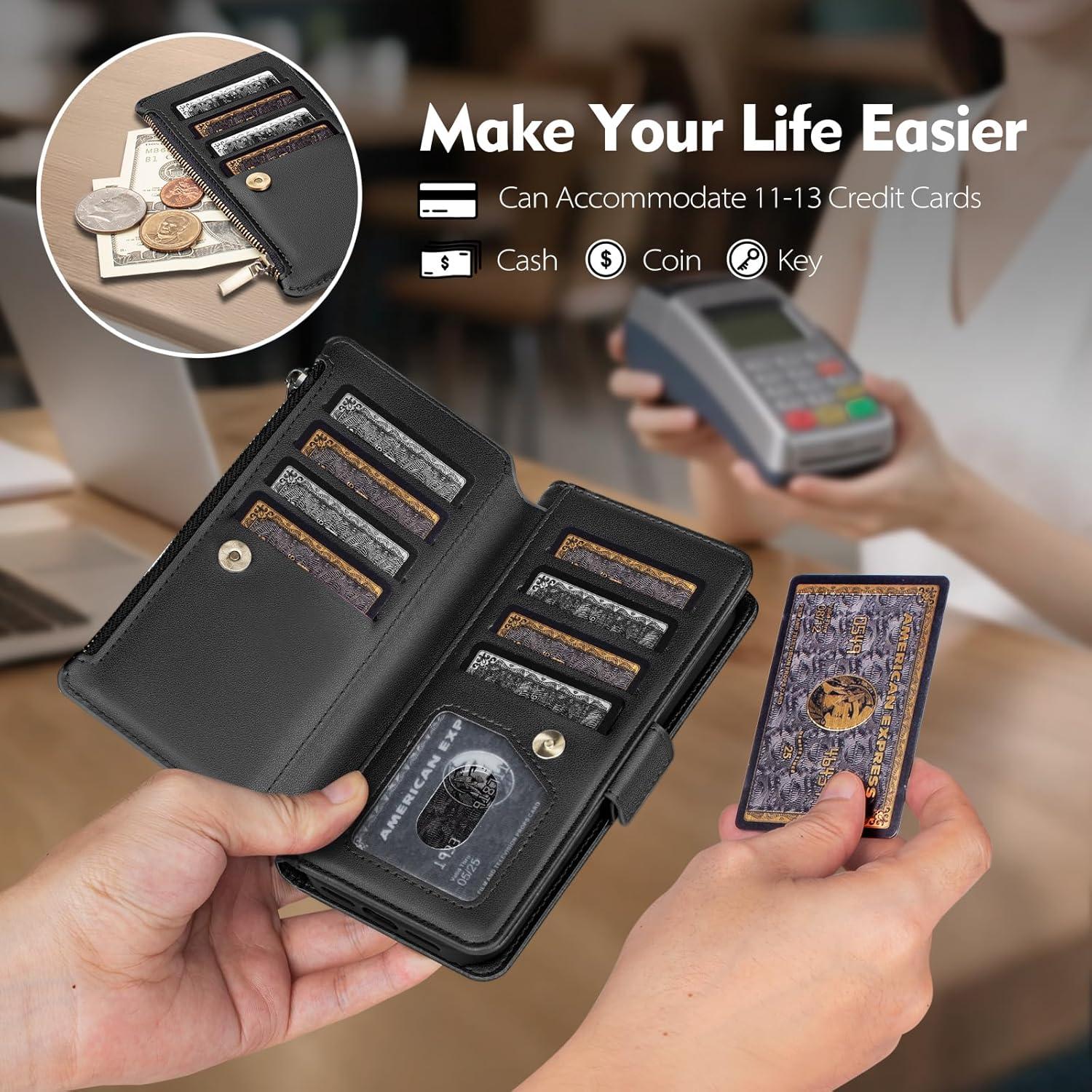 Funda Magnética 2 en 1 Antsturdy para iPhone 14 Pro Negro