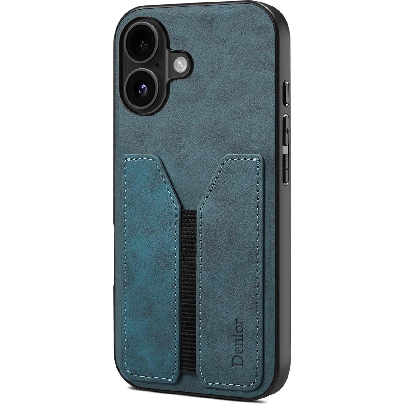 Funda de Cartera Kowauri para iPhone 17, Azul, Ultra Delgada