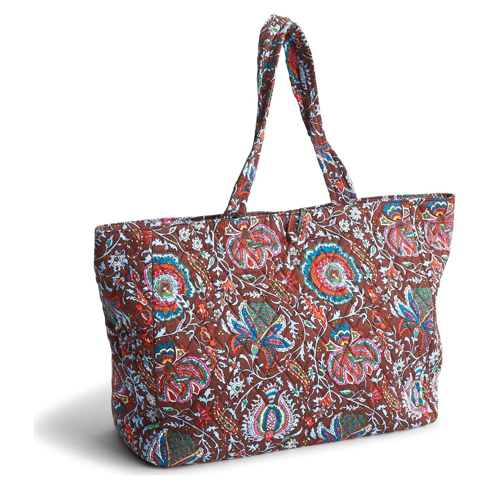 Bolso Tote Vera Bradley Algodón Premium Marrakesh