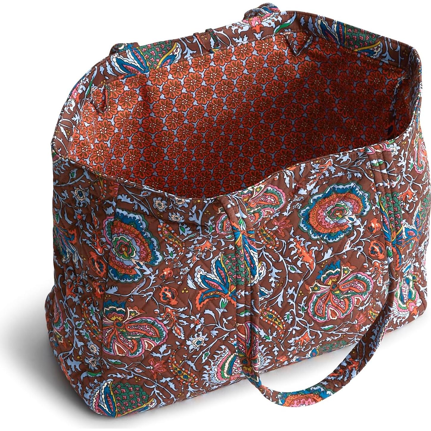 Bolso Tote Vera Bradley Algodón Premium Marrakesh