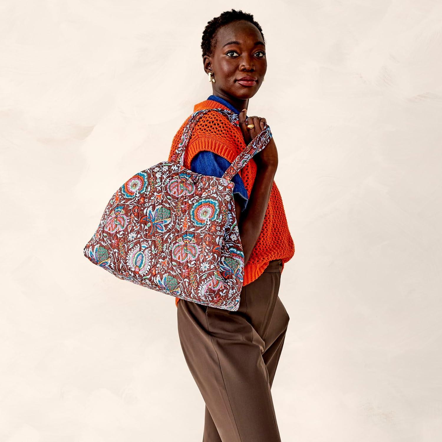 Bolso Tote Vera Bradley Algodón Premium Marrakesh