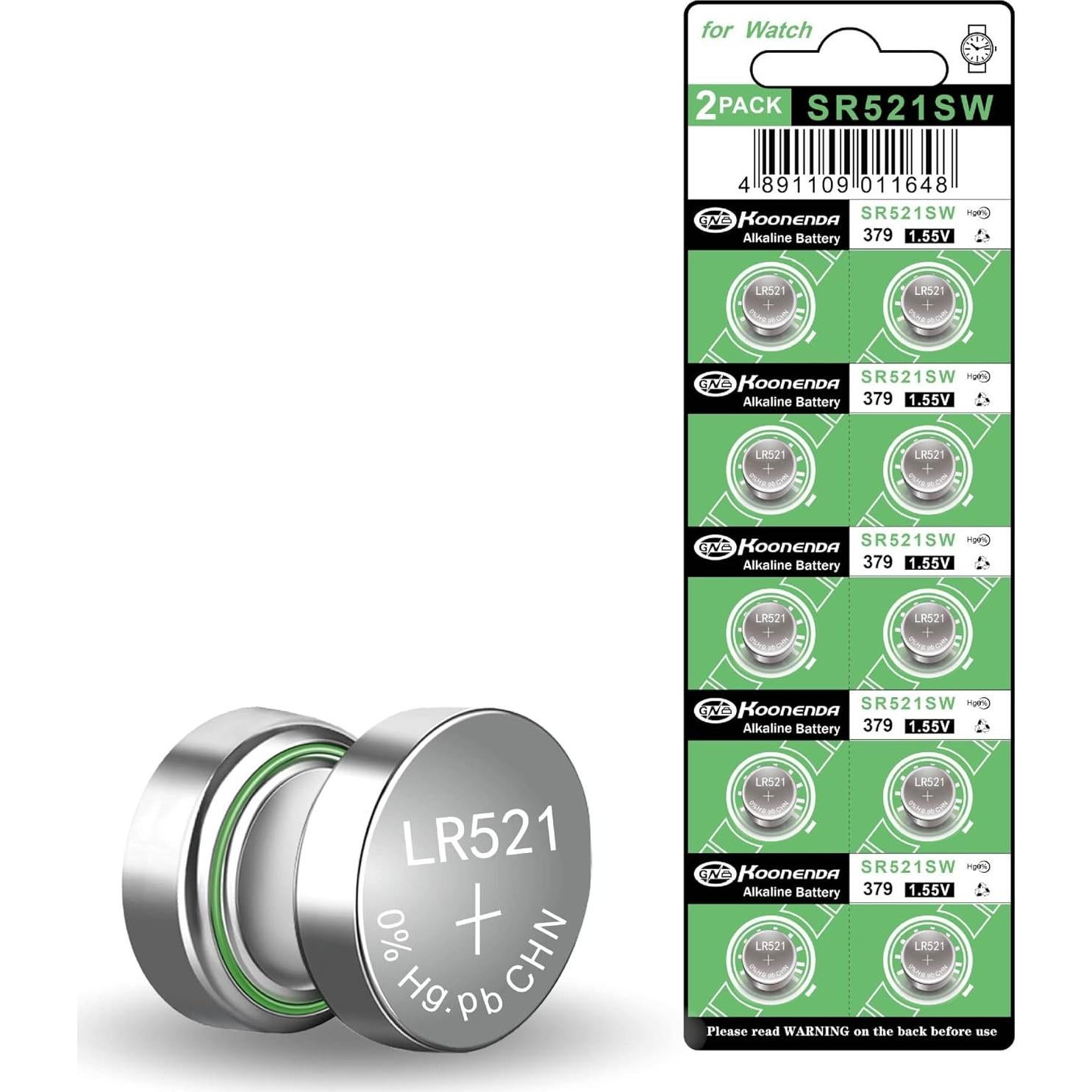 Baterías de Botón 80PCS Alcalinas 1.5V Siiboat AG0-AG13