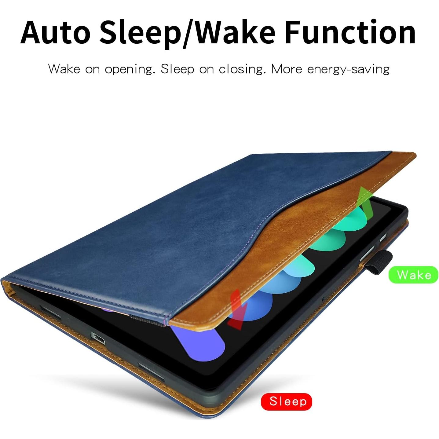 Funda para iPad Mini 6 y 7 TIPOYOROO 2024 - PU Antideslizante