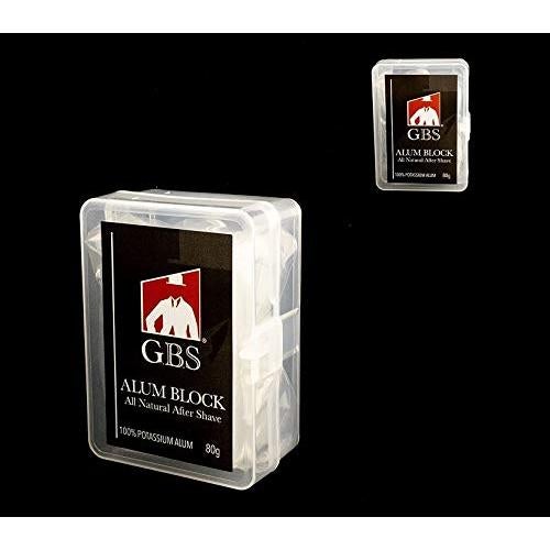 Kit de Afeitado Húmedo G.B.S - Maquinilla Acero Inoxidable y Brocha