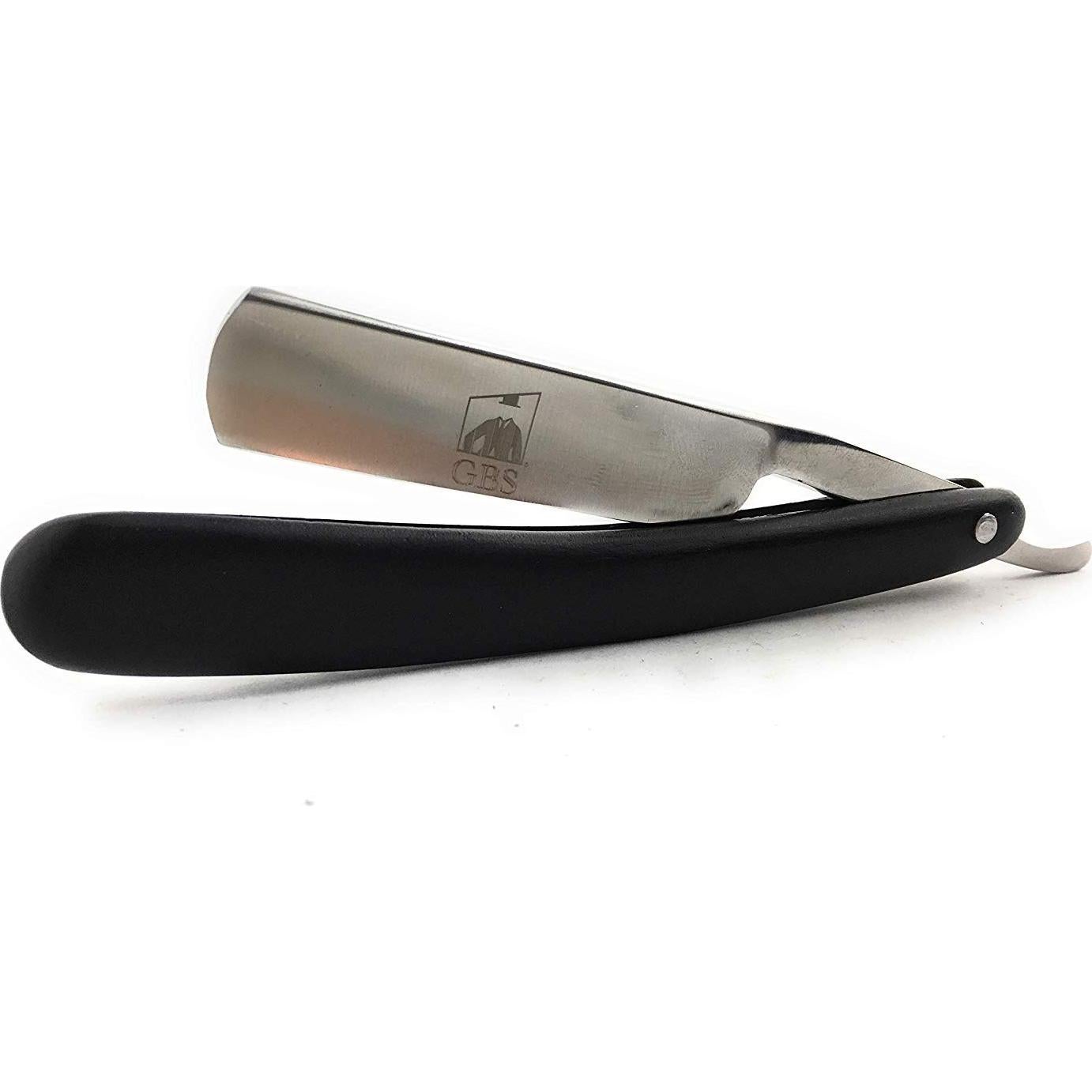 Kit de Afeitado Húmedo G.B.S - Maquinilla Acero Inoxidable y Brocha